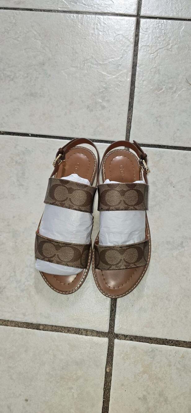 Coach Harley Sandal in Signature Jacquard